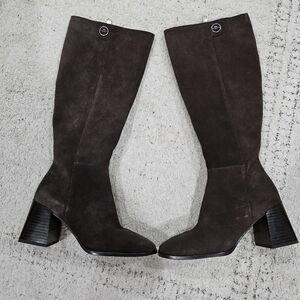 COACH Brown Suede Boots